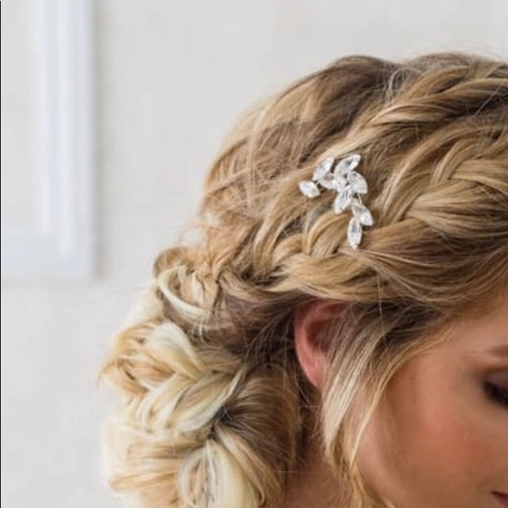 BHLDN Rhinestone Hair Comb - Picture 3 of 3